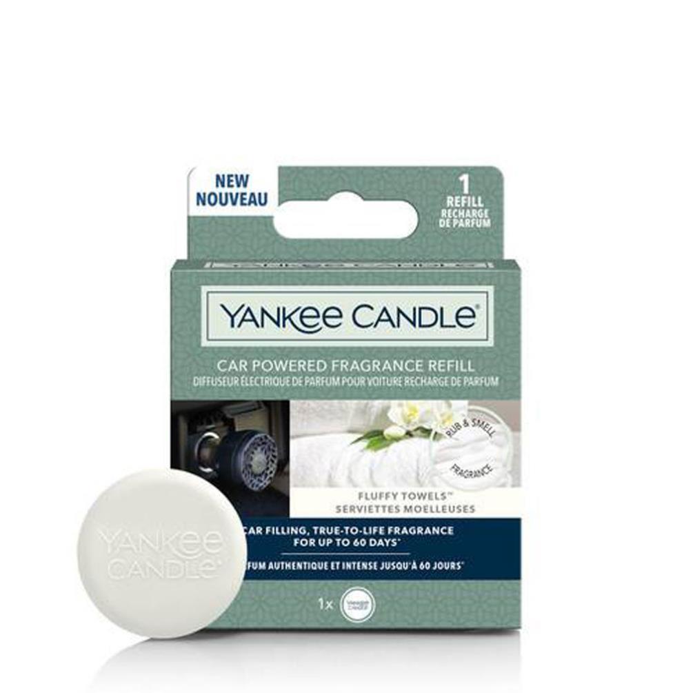 Yankee Candle Fluffy Towels Car Powered Fragrance Diffuser Refill £4.79